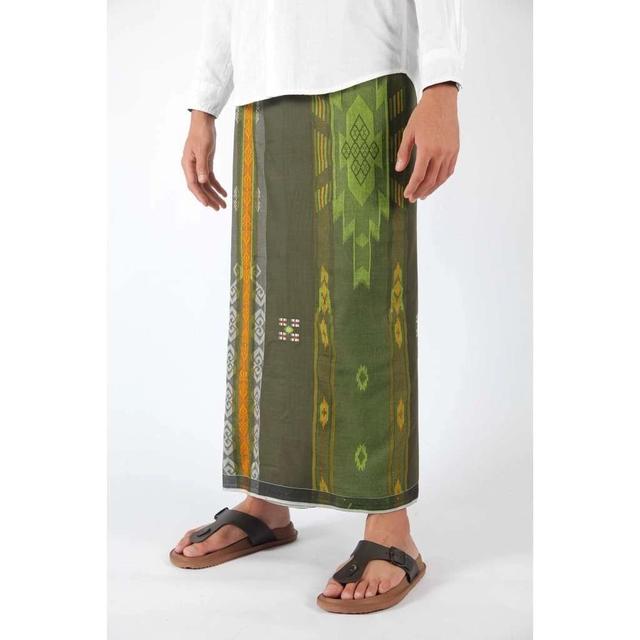 Sarung Mangga Jacquard Hijau